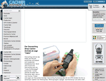 Tablet Screenshot of cacher-zentrale.de